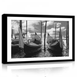 Consalnet Gondolák, vászonkép, 60x40 cm méretben (C5-11329O4)