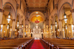 Dimex Vlies Fotótapéta - Saints Peter and Paul Church in San Francisco - 375x250 cm (MS-5-0895)