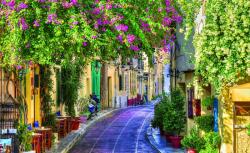 Consalnet Utca poszter, fotótapéta, Vlies (208 x 146 cm) (C1-1996VEXL)