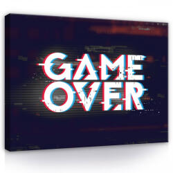 Consalnet Vászonkép, Game Over, 100x75 cm méretben (C5-13876O1)