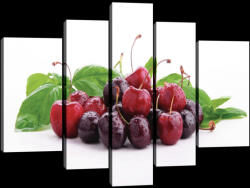 Consalnet Vászonkép, 5 darabos, Cseresznyék 170x100 cm méretben (C5-20234S4A)