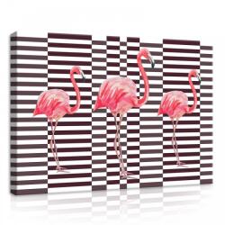 Consalnet Flamingók, vászonkép, 70x50 cm méretben (C5-11052O7)