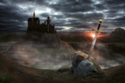 Dimex Vlies Fotótapéta - Camelot of King Arthur - 375x250 cm (MS-5-1273)