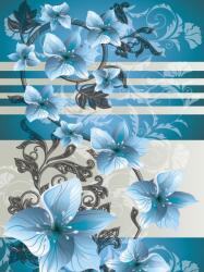 Consalnet Virág minta poszter, fotótapéta, Vlies (184x254 cm, álló) (C1-1205V4A)