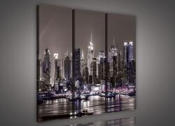 Consalnet New Jersey, 3 darabos vászonkép, 90x80 cm méretben (C5-20080S6)