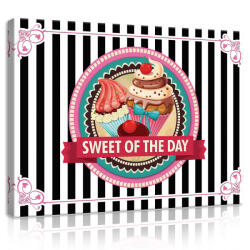 Consalnet Vászonkép, Muffinok, 100x75 cm méretben (C5-20223O1)