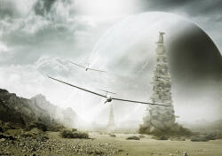 Consalnet Repülő poszter, fotótapéta, Vlies (350 x 250 cm) (C1-13195VX7)