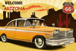 Dimex Vlies Fotótapéta - Arizona Retro Poster - 375x250 cm (MS-5-2083)