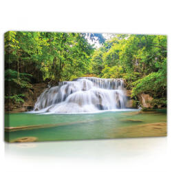 Consalnet Erdei vízesés, vászonkép, 60x40 cm méretben (C5-11985O4)