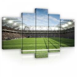 Consalnet Vászonkép, 5 darabos, Stadion 170x100 cm méretben (C5-11798S4A)