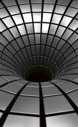 Dimex SILVER HOLE fotótapéta, poszter, vlies alapanyag, 150x250 cm (MS-2-0278)
