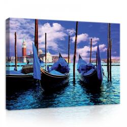 Consalnet Gondolák, vászonkép, 70x50 cm méretben (C5-20247O7)