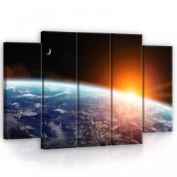Consalnet Vászonkép, 5 darabos A Föld 150x100 cm méretben (C5-11793S12)