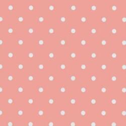 Vénilia Décor Gekkofix DOTS VINTAGE PINK öntapadós tapéta 45 cm x 15 m (13890)