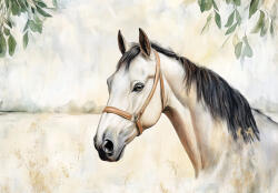 Consalnet Akvarell ló poszter, fotótapéta, Vlies (100 x 75 cm) (C1-15612VX2)