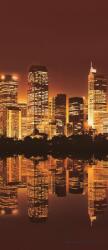 Consalnet Night City Light vlies poszter, fotótapéta 219VET /91x211 cm/ (219-VET)