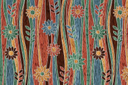Dimex Vlies Fotótapéta - Garden decorative pattern - 375x250 cm (MS-5-1458)