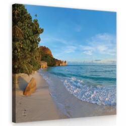 Consalnet Tengerparti Öböl, vászonkép 80x80 cm méretben (C5-11849O2)