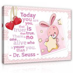 Consalnet Vászonkép, Dr. Seuss mesekönyvéből 80x60 cm méretben (C5-12539O6)