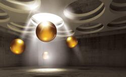 Consalnet Gömbök poszter, fotótapéta, Vlies (416 x 254 cm) (C1-3319VEXXXL)