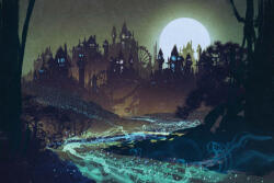 Dimex Vlies Fotótapéta - Mysterious river - 375x250 cm (MS-5-1276)