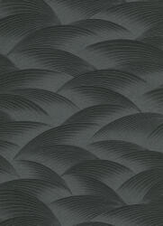 Erismann Fekete-ezüst modern hullám mintás tapéta (Fashion for Walls 10372-15) (10372-15)