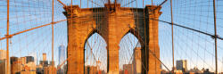 Dimex BROOKLYN BRIDGE PANORAMA öntapadós konyhai poszter, 180x60 cm (KI-180-116)