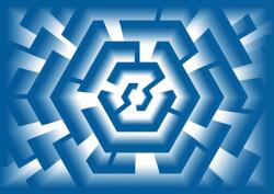 Consalnet Labirintus poszter, fotótapéta Vlies (254 x 184 cm) (C1-2454V4)