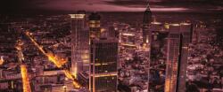 Consalnet View City Aerial of Frankfurt poszter, fotótapéta 331VEP /250x104 cm/ (331-VEP)