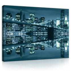 Consalnet Vászonkép, Brooklyn Bridge, 80x60 cm méretben (C5-20085O6)