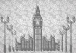 Consalnet Big Ben poszter, fotótapéta (416 x 254 cm) (C1-2970VEXXXL)