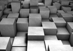 Consalnet Absztrakt 3D poszter, fotótapéta Vlies (152, 5 x 104 cm) (C1-2504VEL)