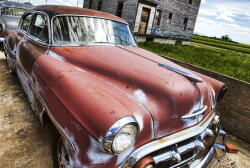 Dimex VETERAN CAR fotótapéta, poszter, vlies alapanyag, 375x250 cm (MS-5-0308)