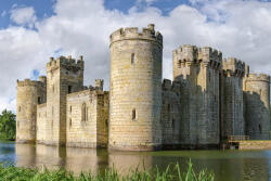 Dimex Vlies Fotótapéta - Moated castle Bodiam - 375x250 cm (MS-5-1091)