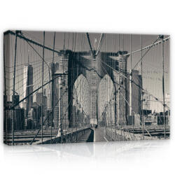 Consalnet Brooklyn Bridge, vászonkép, 60x40 cm méretben (C5-12698O4)