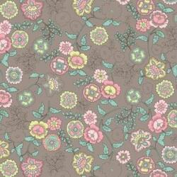 Vénilia Décor Gekkofix FLEUR BEIGE öntapadós tapéta 45 cm x 15 m (13422)