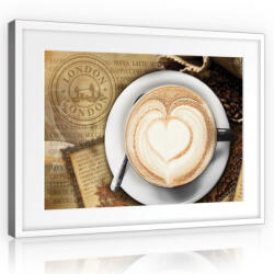 Consalnet Vászonkép, Kávé, 60x40 cm méretben (C5-10930O4)