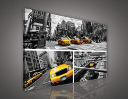 Consalnet Vászonkép, Sárga taxik, 60x40 cm méretben (C5-1988O4)