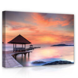 Consalnet Móló, vászonkép, 70x50 cm méretben (C5-12626O7)