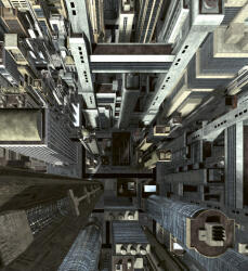 Dimex SKYSCRAPERS fotótapéta, poszter, vlies alapanyag, 225x250 cm (MS-3-0030)