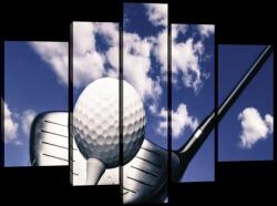 Consalnet Vászonkép, 5 darabos, Golf 170x100 cm méretben (C5-20118S4A)
