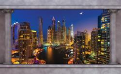 Consalnet Dubai éjszaka poszter, fotótapéta (104 x 70, 5 cm) (C1-2870VEM)