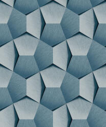 Grandeco Kék 3D mintás tapéta (Tempo A54603) (A54603)