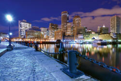 Dimex Vlies Fotótapéta - Boston Financial District - 375x250 cm (MS-5-2938)