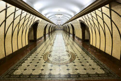 Dimex Vlies Fotótapéta - Subway in Almaty - 375x250 cm (MS-5-2819)