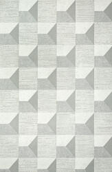 Grandeco Szürke mozaik mintás tapéta (A48701) (A48701)