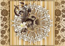 Consalnet Virág minta poszter, fotótapéta Vlies (152, 5 x 104 cm) (C1-2527VEL)