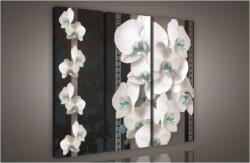Consalnet Orchidea minta, 3 darabos vászonkép, 90x80 cm méretben (C5-836S6)