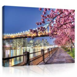 Consalnet Vászonkép, Városi sétány 80x60 cm méretben (C5-11914O6)