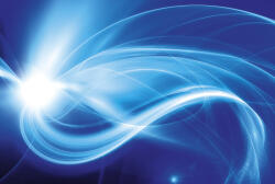 Dimex BLUE ABSTRACT fotótapéta, poszter, vlies alapanyag, 375x250 cm (MS-5-0288)